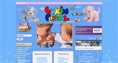 Desktop Screenshot of pjesmicezabebe.com
